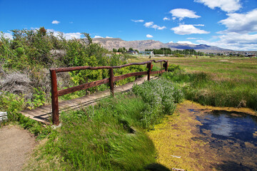 Laguna Nimez Reserva in El Calafate, Patagonia, Argentina