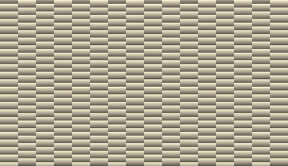 Seamless brushed aluminum of grey white colors texture. Abstract metal silver brick pattern. Roof tiles virtual background, online conferences, online transmissions, banner design vector illustration