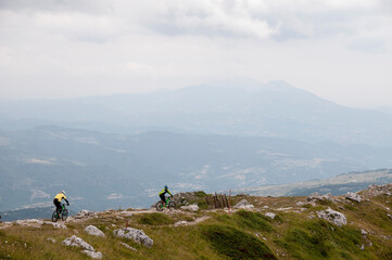 mountain bikers