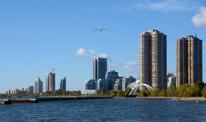 Fototapeta na wymiar Toronto City Skyline