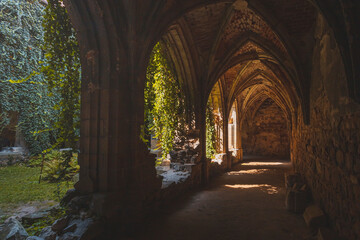 Fototapeta na wymiar Rosa Coeli monastery, Dolni Kounice, Czech Republic