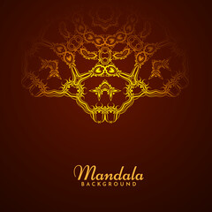 Beautiful mandala design luxury background
