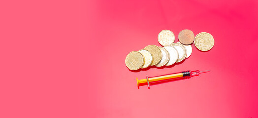 The money it costs for research, vaccines and medicines.