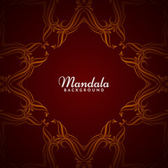 Beautiful mandala design luxury background