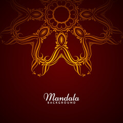 Vintage luxury mandala design background