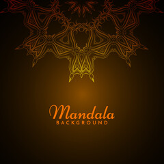 Beautiful mandala design luxury background