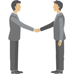 Fototapeta premium Flat icon of a group of people standing together 