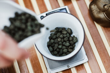 Asian culture. Chinese tea ceremony