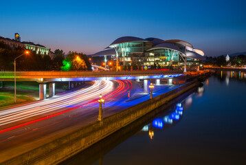Kura River, Tbilisi City, Georgia, Middle East © JUAN CARLOS MUNOZ
