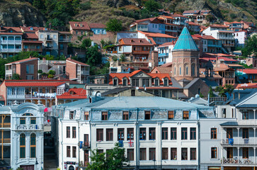 Fototapeta na wymiar Old Tbilisi, Tbilisi City, Georgia, Middle East