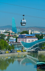 The Bridge of Peace, Kura River, Tbilisi City, Georgia, Middle East © JUAN CARLOS MUNOZ