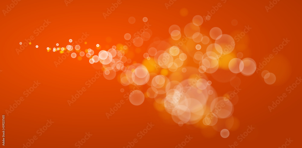 Poster beautiful bokeh blurred lights vector abstract background with defocused transparent lights effect.