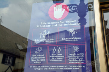 verhaltenshinweis wegen corona-krise