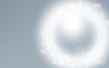 Abstract background image, spherical pattern, bokeh, background for presentation, copy space.