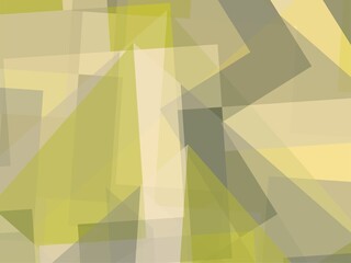 Beautiful of Colorful Art Green, Brown, Abstract Modern Shape. Image for Background or Wallpaper
