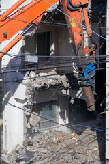 解体工事現場