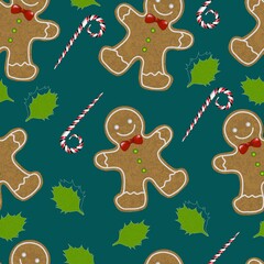 gingerbread pattern