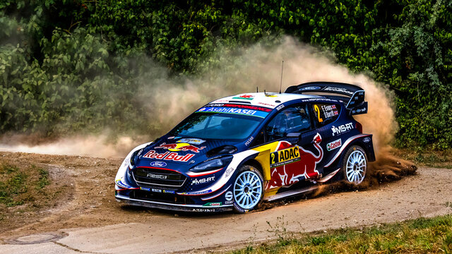 Ford Focus at WRC 2018 in Germany