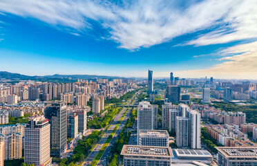 Fototapeta na wymiar City Scenery of Dongguan City, Guangdong Province, China