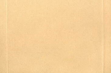 Cardboard sheet texture background, pattern of brown paper box in old vintage style.