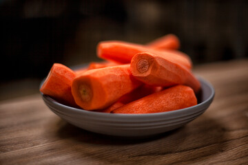 close-up of vegetables in the home kitchen