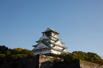 秋の大阪城