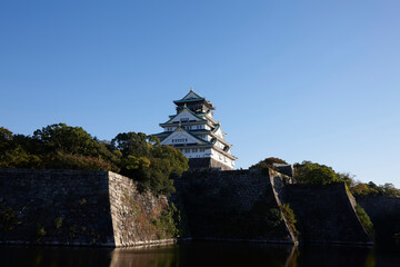 秋の大阪城