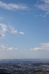 交野山山頂からの風景