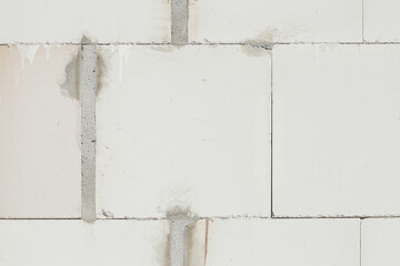 Weiße Betonmauer, Betonsteine, Textur, Deutschland, Europa