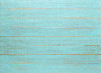 Blue wooden background or wood wall texture, old painted, vintage style for decoration, natural wooden board pattern