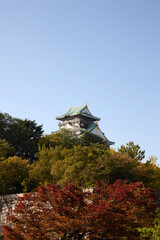 秋の大阪城