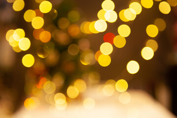Fototapeta premium abstract bokeh bright color blurred background