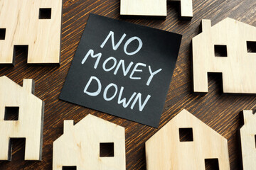 No money down home loan mortgage and tiny houses. © Vitalii Vodolazskyi