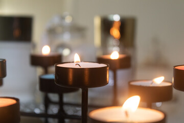 Close Up of Decorative Candlelight