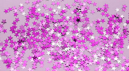 Festive background. Colorful glitter circles on background.