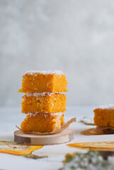 Herbstgebäck, Kuchen mit Kürbis