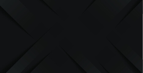 Black abstract paper background for business card, cover, banner, flyer. Vector illustration