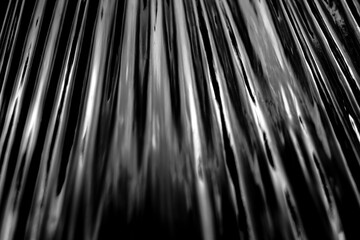 texture, crumpled plastic wrap, white stripes on black