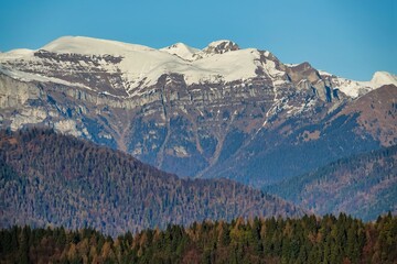 landscape in the mountains, photo as a background , in the italian european dolomiti alps mountains...