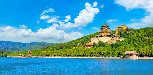 Imperial Summer Palace in Beijing,China.