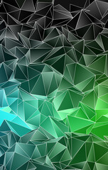 Abstract Low-Poly background. triangulated texture. Design 3d. Polygonal geometrical pattern. Triangular modern style