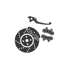 disc brake icon vector illustration design