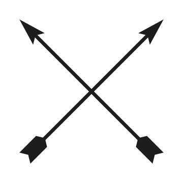 cross arrows icon vector design