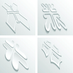 Geometric Pattern.Abstract background for design - vector illustration. Abstract color shapes for your message.