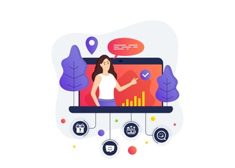 Bus travel, Secret gift and Smile face icons simple set. Online course banner. Remote education class. Yummy smile sign. Transport, Unknown package, Chat. Emoticon. Holidays set. Vector