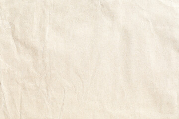 Brown kraft crumpled paper texture
