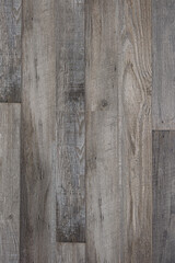 Naklejka premium Hardwood laminate floor viewed from above for natural texture and background. 