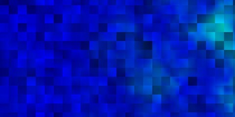 Light BLUE vector pattern in square style.