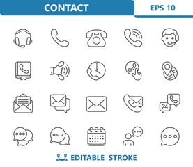Contact Icons
