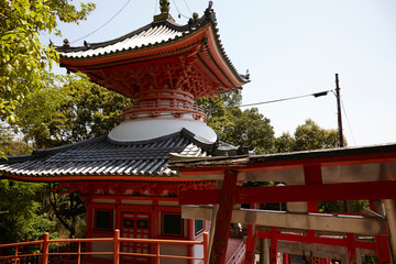 信貴山朝護孫子寺,多宝塔